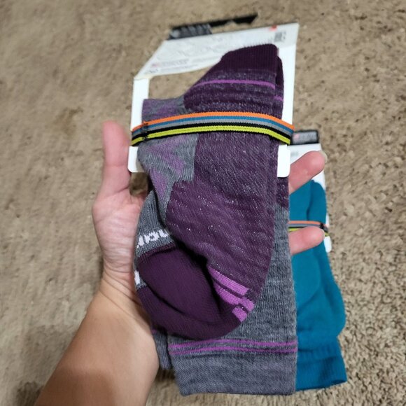 Womens Smartwool Merino Wool Blend Full Cushion Crew Socks Medium Size 7-9.5 - Picture 2 of 7